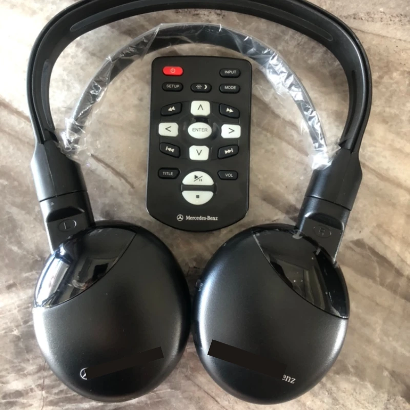 

Suitable for Mercedes-Benz Big G series original car with built-in rear entertainment TV infrared earphones/remote control