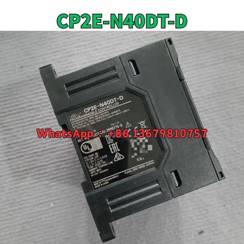 

second-hand Module CP2E-N40DT-D test OK Fast Shipping