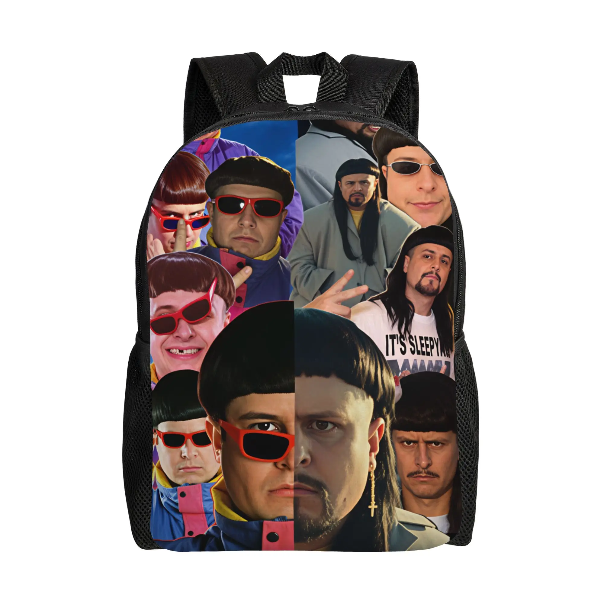 Oliver Tree Dual Style Backpack Student  Large Backpacks Polyester Leisure School Bags Workout Design Rucksack