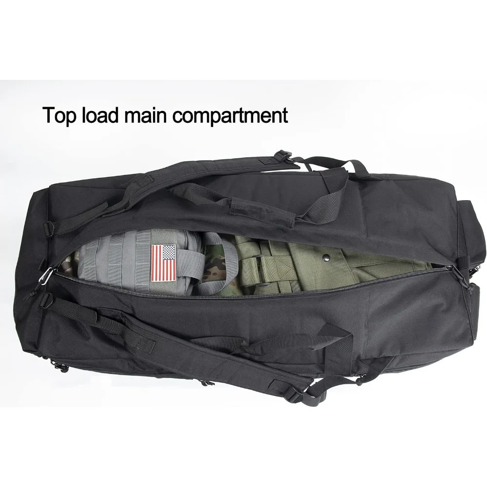 حقيبة واق من المطر العسكرية التكتيكية للتحميل والتوظيف والسفر والمعدات الرياضية مع ميزات حقيبة الظهر #5