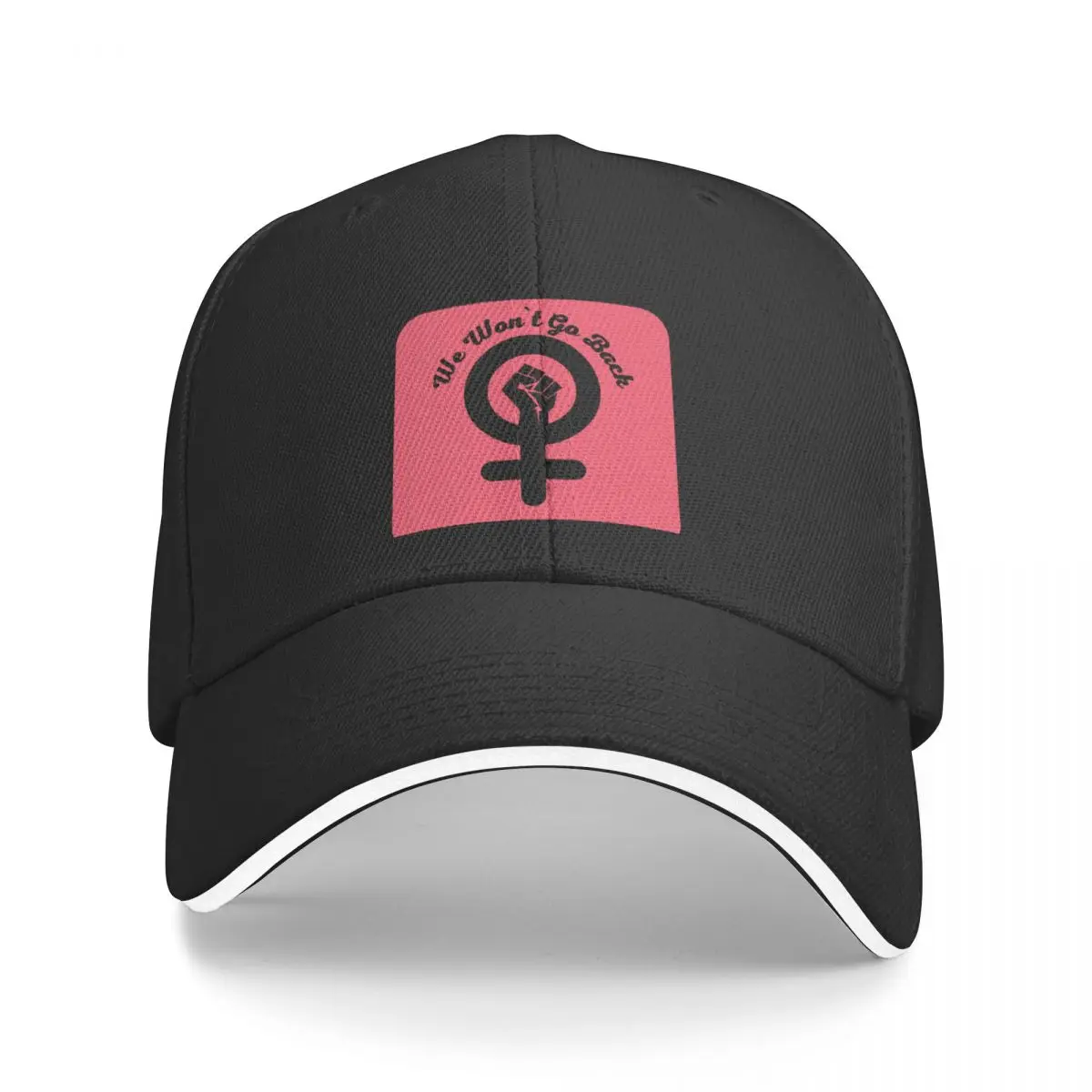 We Wont Go Back Pink Fist Essential Cap Baseball Cap Cap hat Snap back hat women's hats 2023 Men's