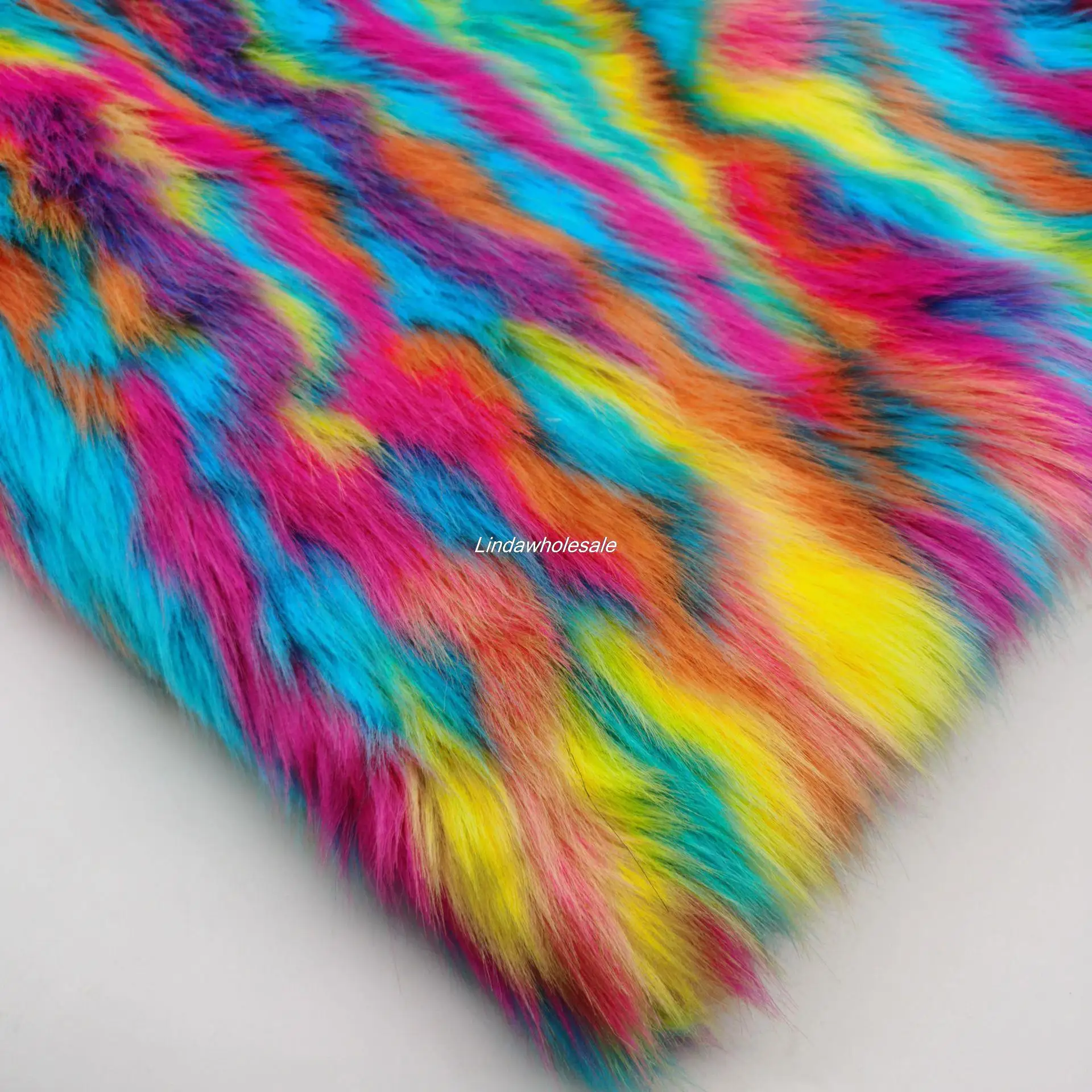 wholesale quality colorful jacquard fox fur,faux fur fabric,Clothing material,felt cloth,