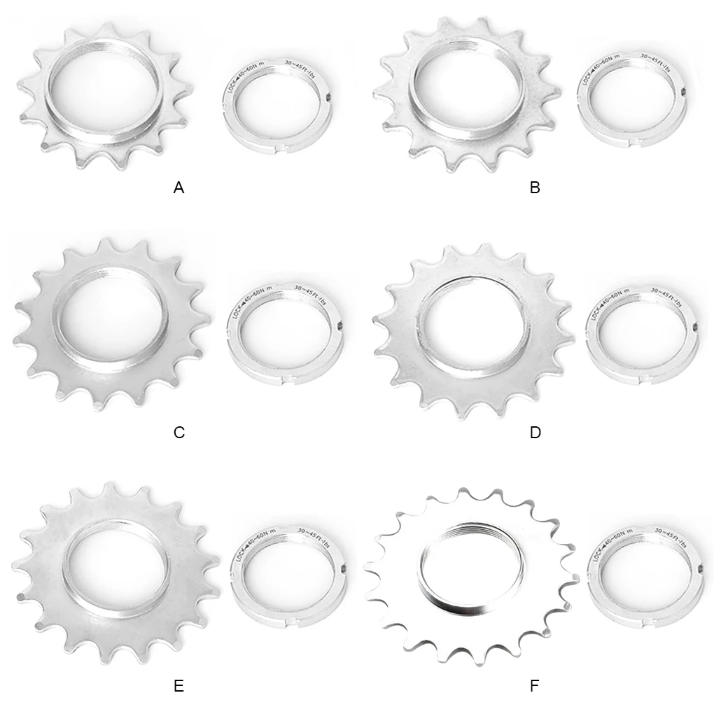 Fixed Gear Bike Wheel Cogs Sprocket Lockring Repair Maintenance 13T