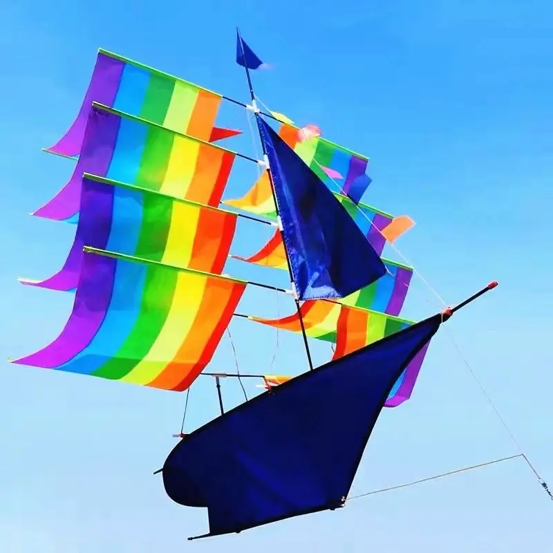 Cabarros voladores 3d para adultos, juego al aire libre, pipa de viento para niños, pipa voladora, juguetes al aire libre, impermeable profesional para parapente