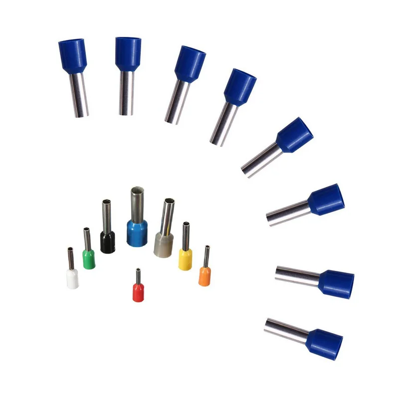 800 PCS Ferrules Kit, Wire Ferrules Crimp Connector, Insulated Cord Pin End Terminal AWG 22-10 Kit ,Great Assortment Ferrules Ki