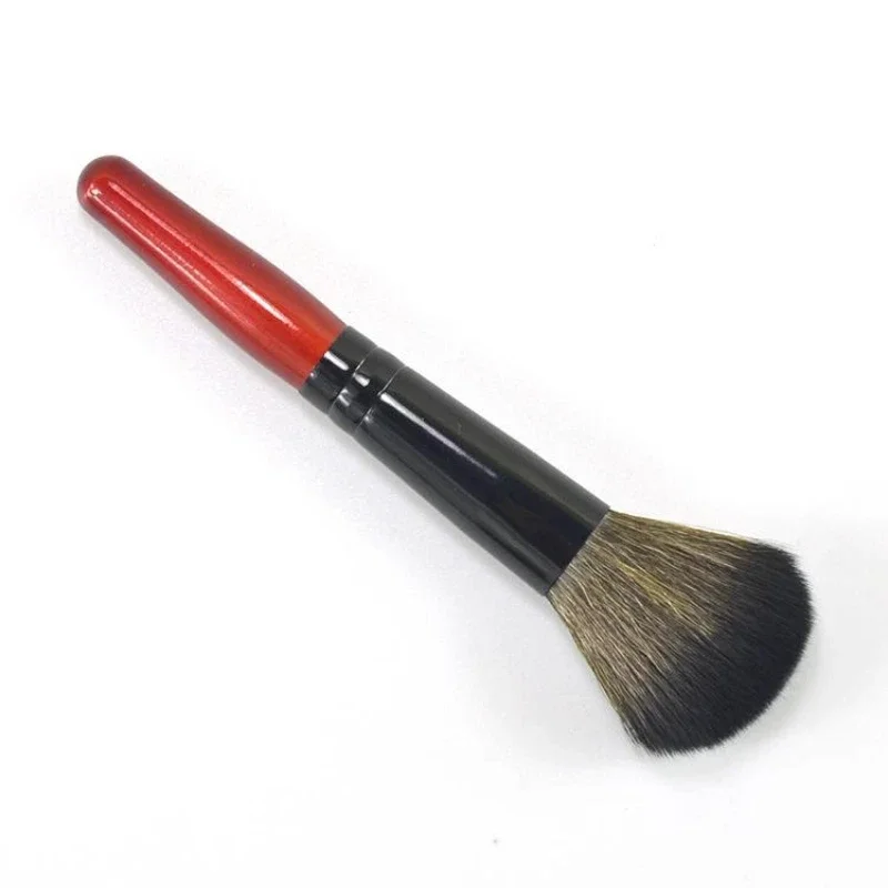 Women Powder Brush Wood Handle Cosmetic Makeup Brush Foundation Single Soft Brush Beauty Make Up Tools