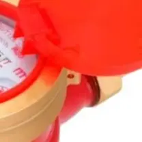 DN20 6 Point Water Meter Hot Cold 90C Resistant Rotary Wing Household Solar Flow Measurement Iron Copper Fitting Set
