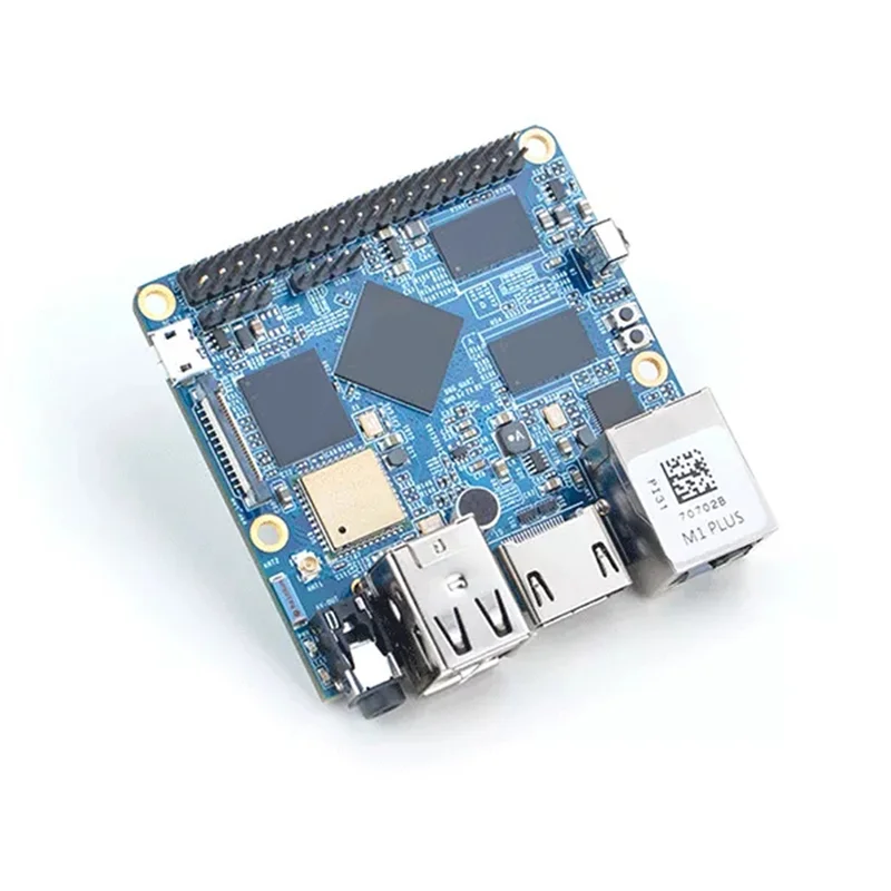 Dla NanoPi M1 Plus Allwinner H3 czterordzeniowy Cortex-A7 1GB DDR3 RAM + 8GB EMMC Gigabit LAN rozbudowanie o funkcję Bluetooth WiFi