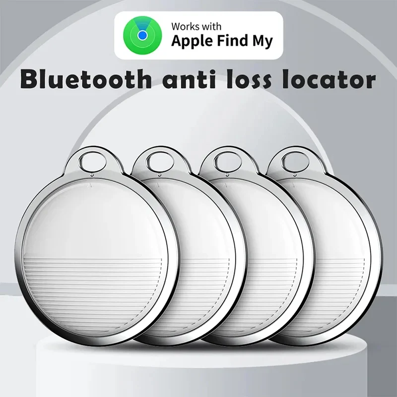 GPS Tracker For IOS Smart Bluetooth-compatible Mini GPS Locator Wallet Key Pets Finder Anti Lost Device Work with Find My APP