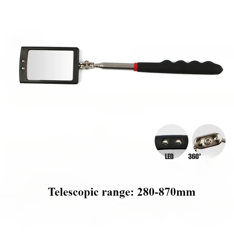 Maintenance of High-definition Telescopic Inspection Mirror Universal Underbody Inspection Mirror for Reflective Endoscope