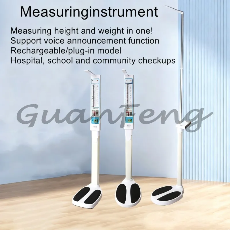 Professional Mechanical Body Height‑Weight Scale,Manual Measuring Instrument for Hospital Clinic School Physical Health Check‑up
