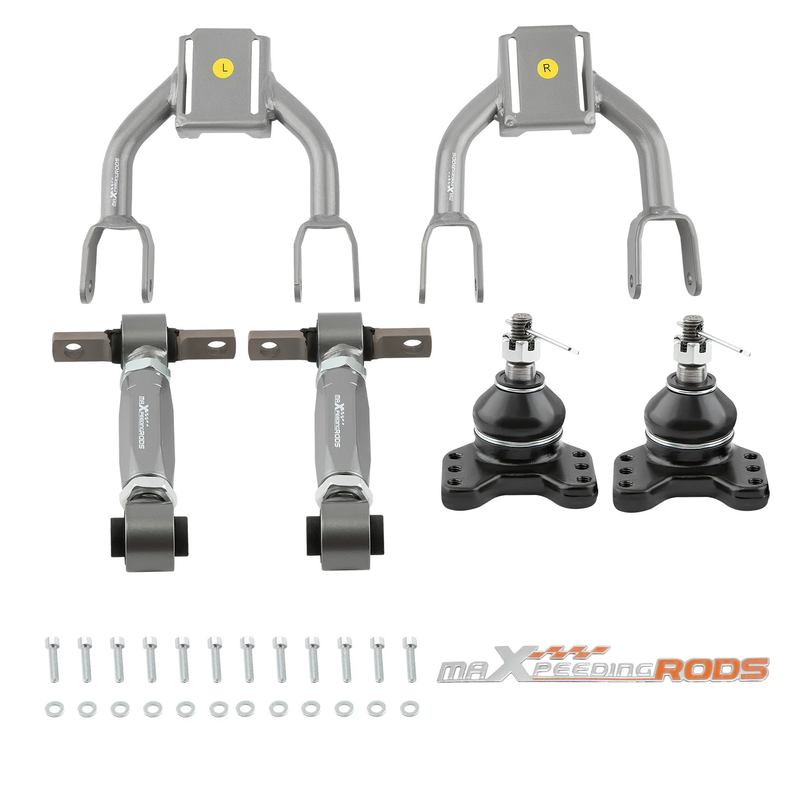 

Front Upper Control Arm & Rear Camber Kit for Honda Civic Del Sol 1993-1997 Acura Integra 1994-2001