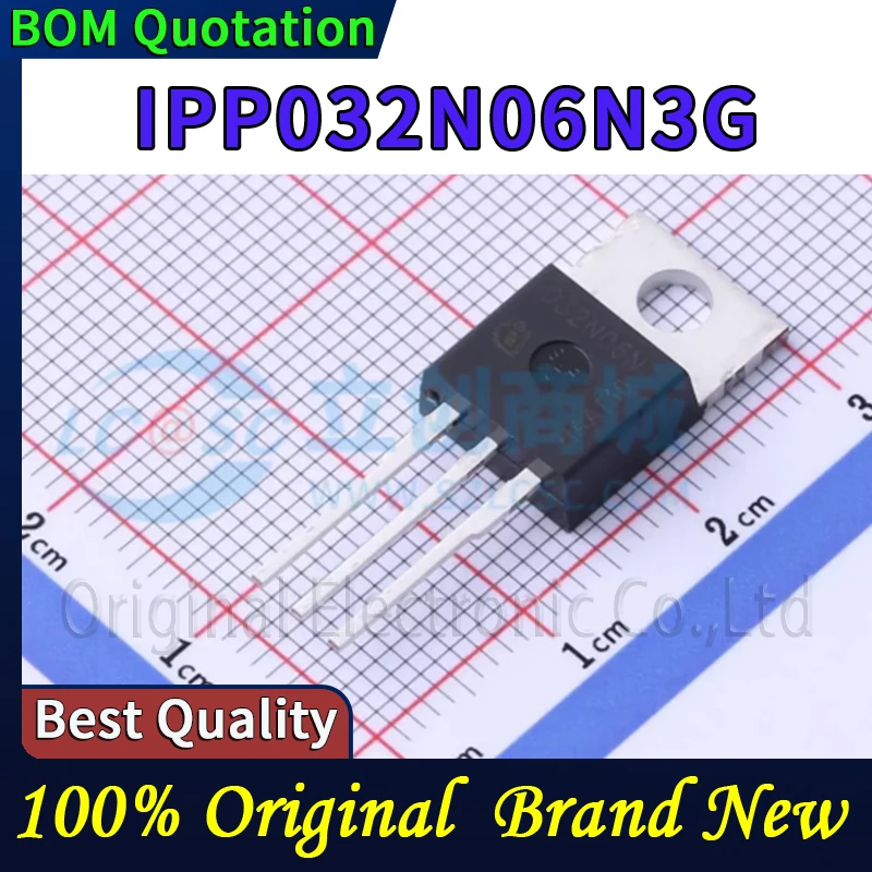 IPP032N06N3G 032N06N متوفر في المخزون، شحن خلال 48 ساعة، غلاف هاتف صلب من البولي كربونات.