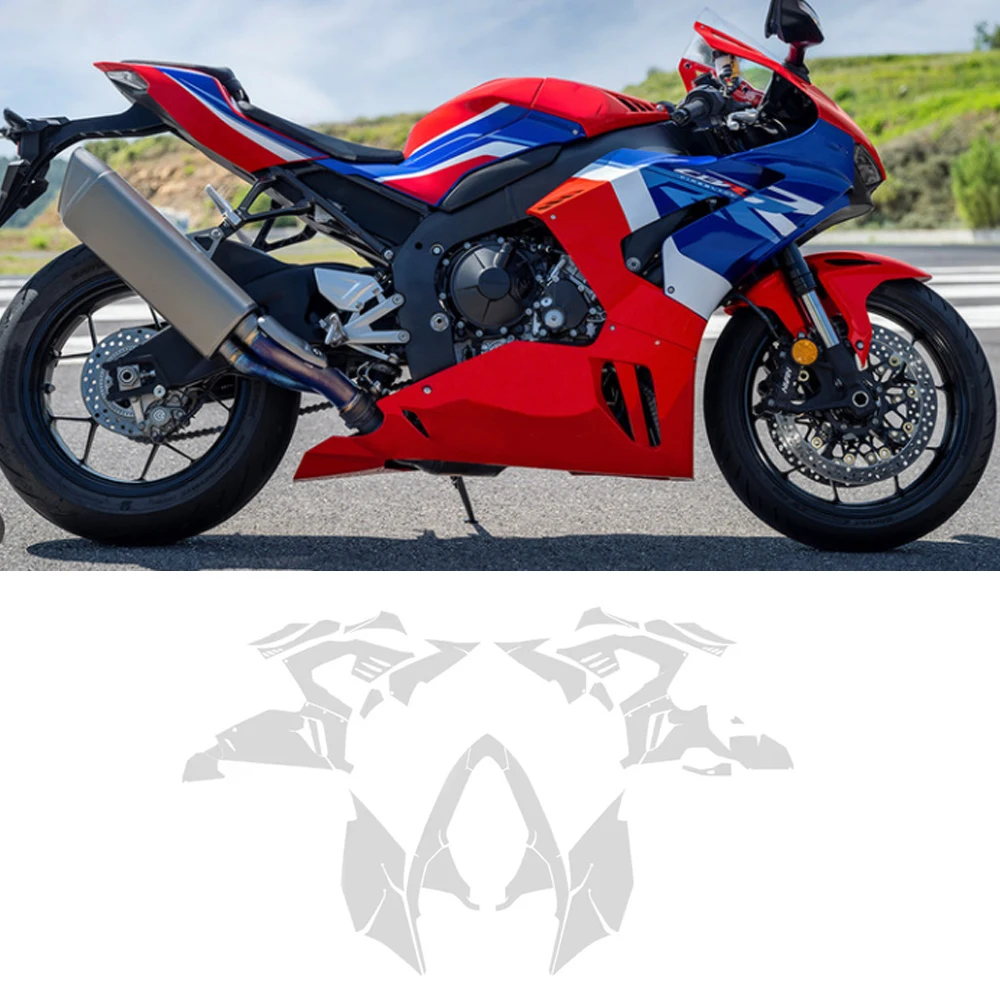 

Для HONDA CBR1000RR R CBR 1000RR-R 2020-2023 PPF защитная пленка для краски, аксессуары, полный комплект защиты от царапин