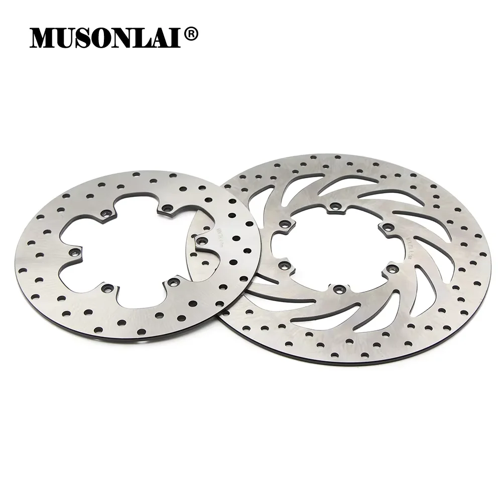 Rotor de freio a disco dianteiro/traseiro para motocicleta, 300mm 240mm, para bmw f650gs f650st f650 gs st f 650gs 650st 1993-2005 2006 2007