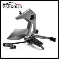 1 unidad de conjunto de cambio de pedal trasero izquierdo F 11010425   Para Italika 250z 2019-2022 reposapiés pedales clavijas reposapiés piezas de motocicleta