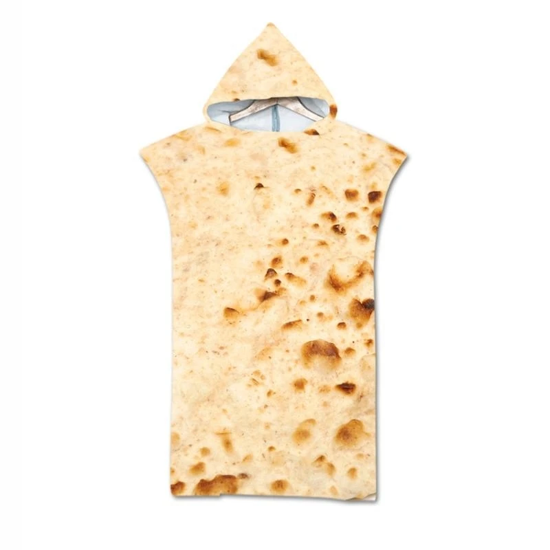 Khăn tắm biển có mũ trùm đầu bằng sợi nhỏ in nhanh Bể bơi Poncho Áo choàng tắm bán chạy nhất