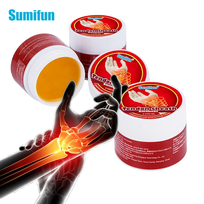 

1/2/3Pcs Sumifun Finger Wrist Pain Relief Cream Tendon Sheath Strain Joint Analgesic Ointment Chinese Medicines for Health Care