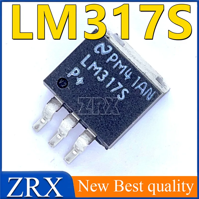 5Pcs/Lot New original LM317S high-performance adjustable three-terminal voltage stabilization TO-263 In Stock