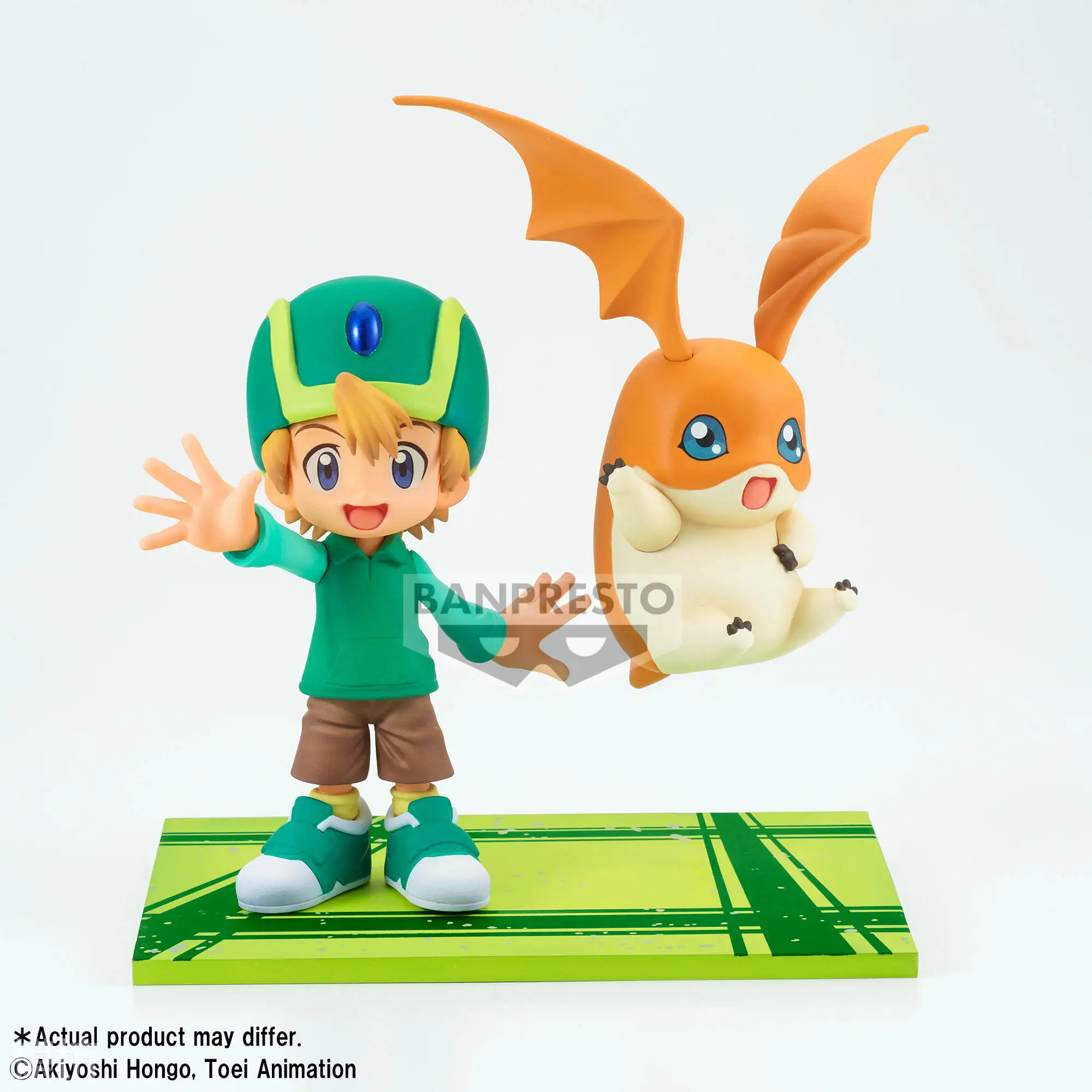 SF147  Takaishi Takeru & Patamon vs. Yamato Matt Ishida & Gabumon Anime Statue Figure Model Gift for Collection