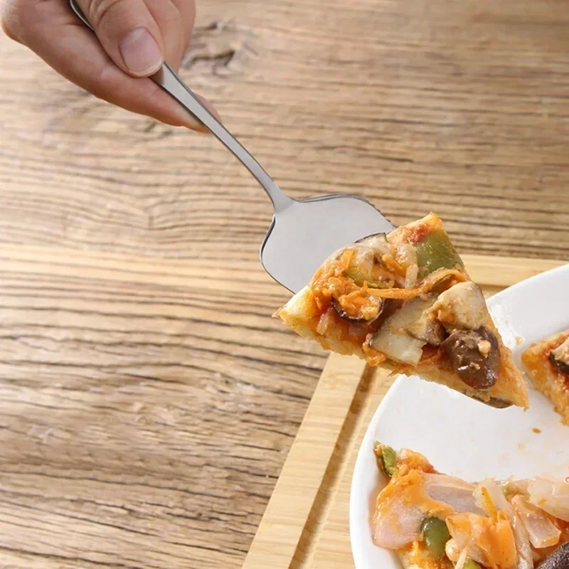 Kitchen Tools Stainless Steel Cake Shovel Knife Pie Pizza Cheese Server Cake Divider Knives Baking Convenience Tools Accessories