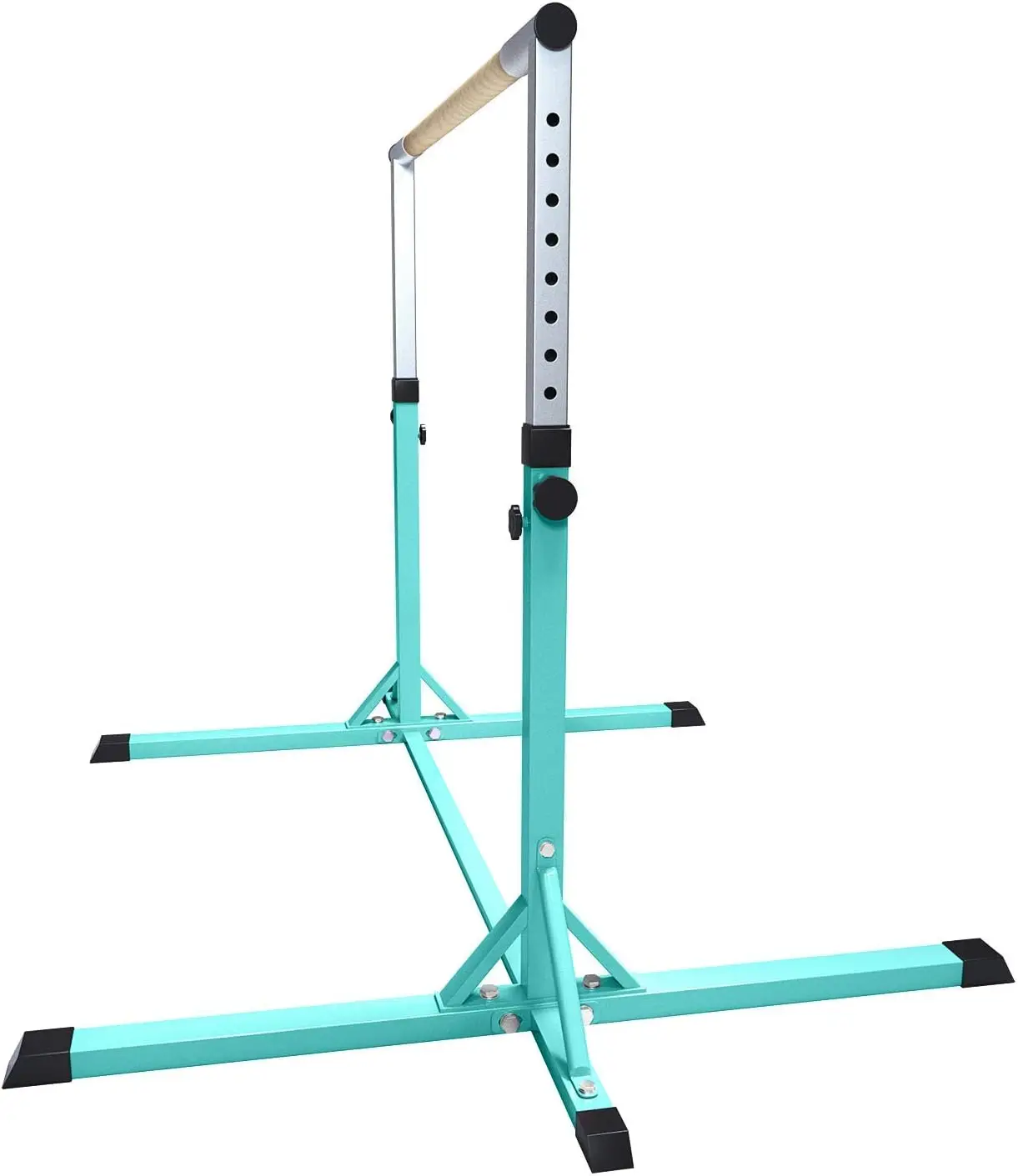 Top Selling Professional Gymnastics Horizontal Bars Portable and Adjustable Height Foldable Metal Design for Home Use