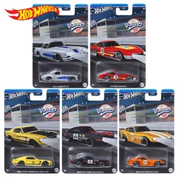 Hot Wheels Silver Label Vintage Racing Club Case B Car Models Diecasts & Toy Vehicles 1/64 Mini Toy Car Model Gifts Ford 1:64