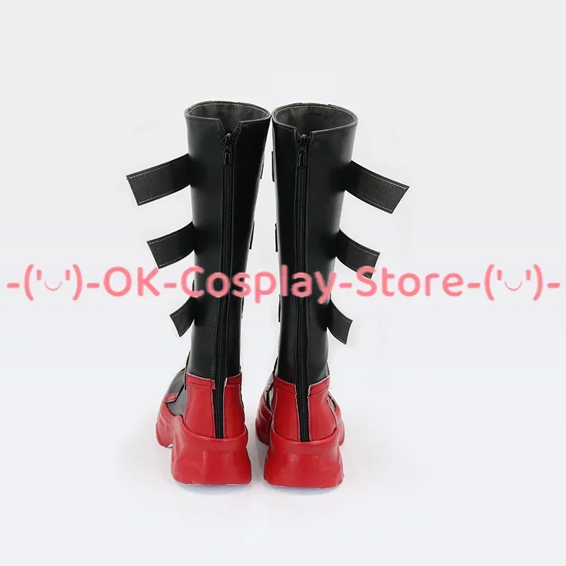 [Personalizado] Jason Todd zapatos de Cosplay juego de Anime disfraz de juego de rol Prop Halloween carnaval fiesta botas de cuero PU