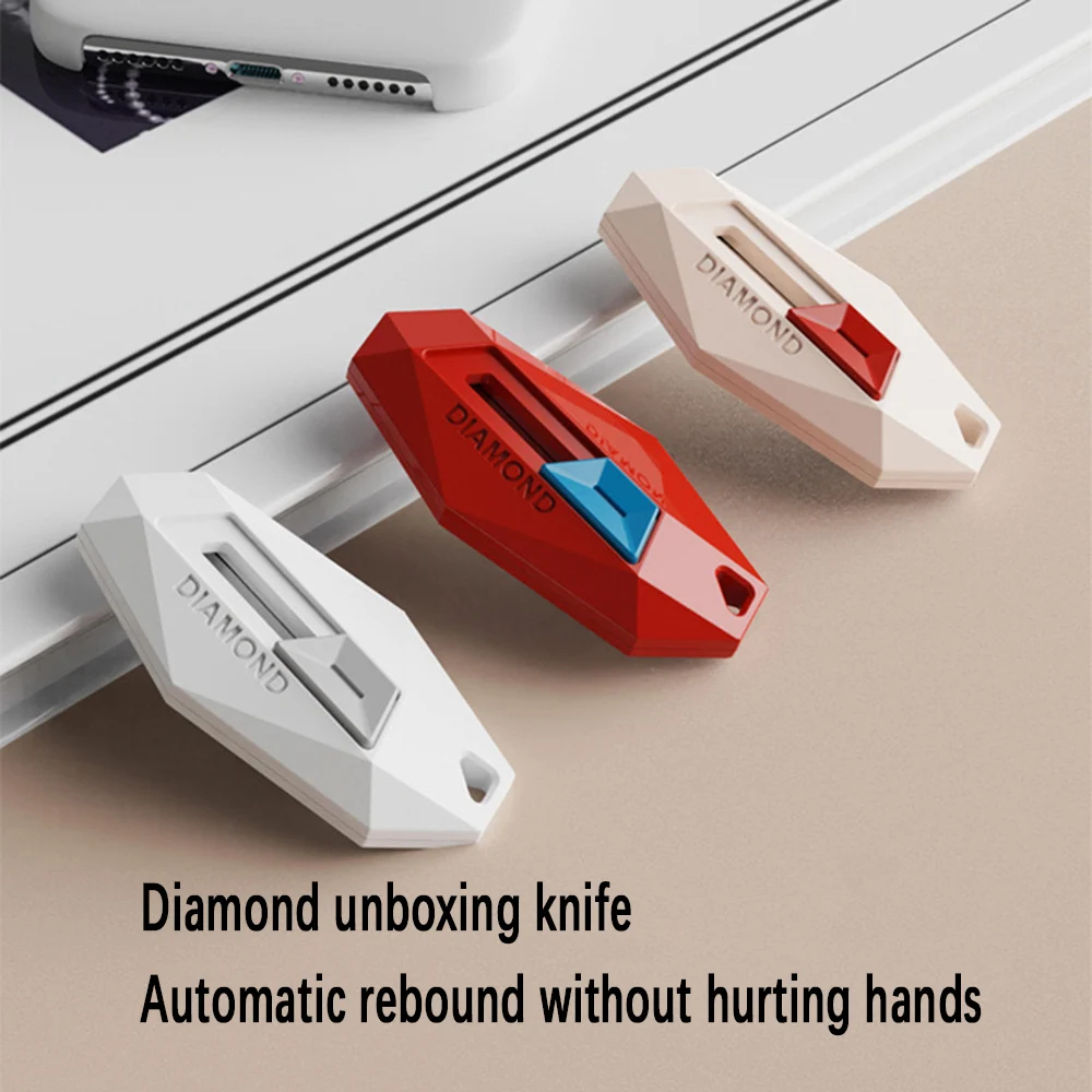 Magnetic Unboxing Knife, a Magical Tool for Unpacking Express Cardboard Boxes, Mini Portable Multifunctional Small Art Knife