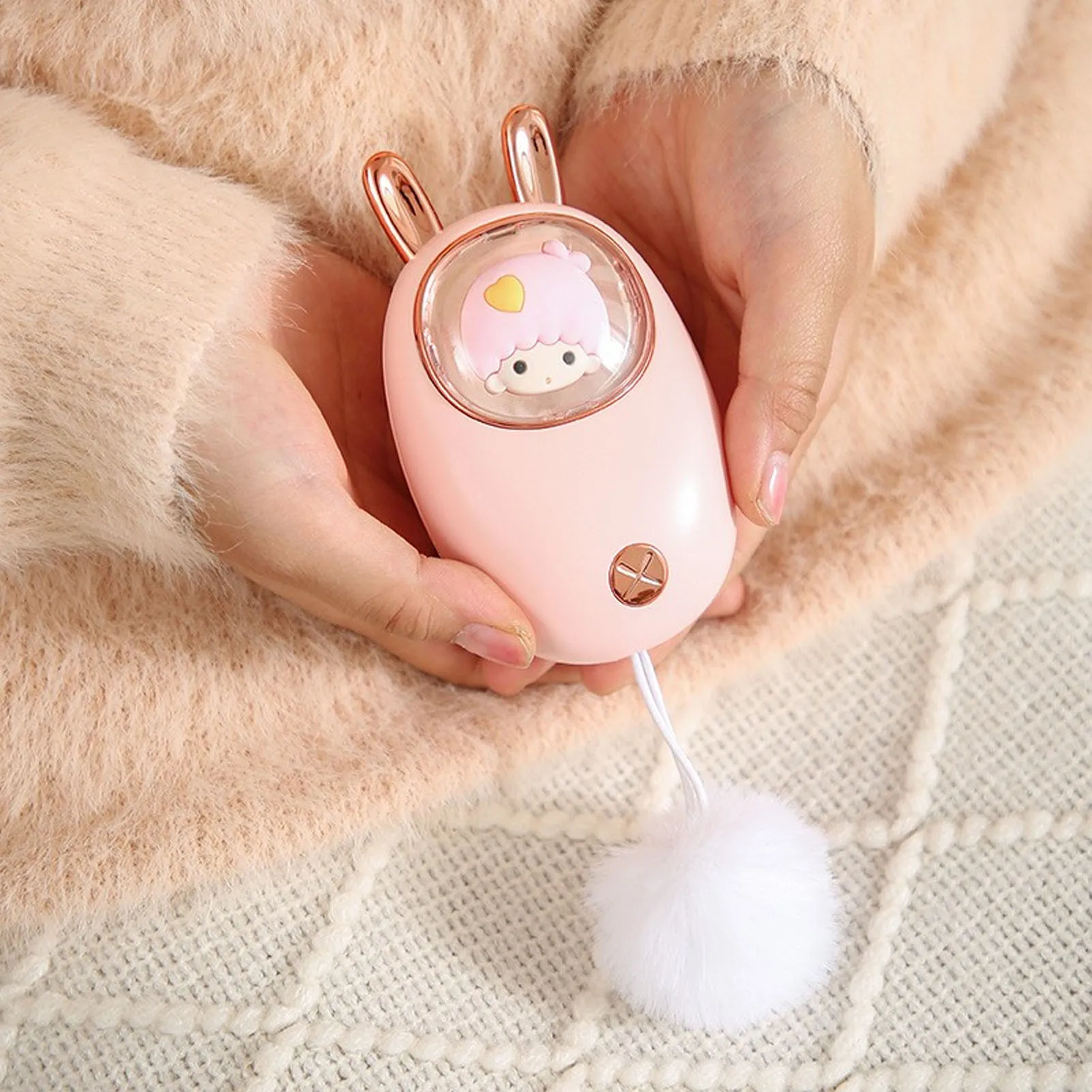 Electric Hand Heater Hand Warmer Hand Warmer USB Charging Fast Heating 2 Gears Temperature Adjustable Electric Hand Heater 5V 5W