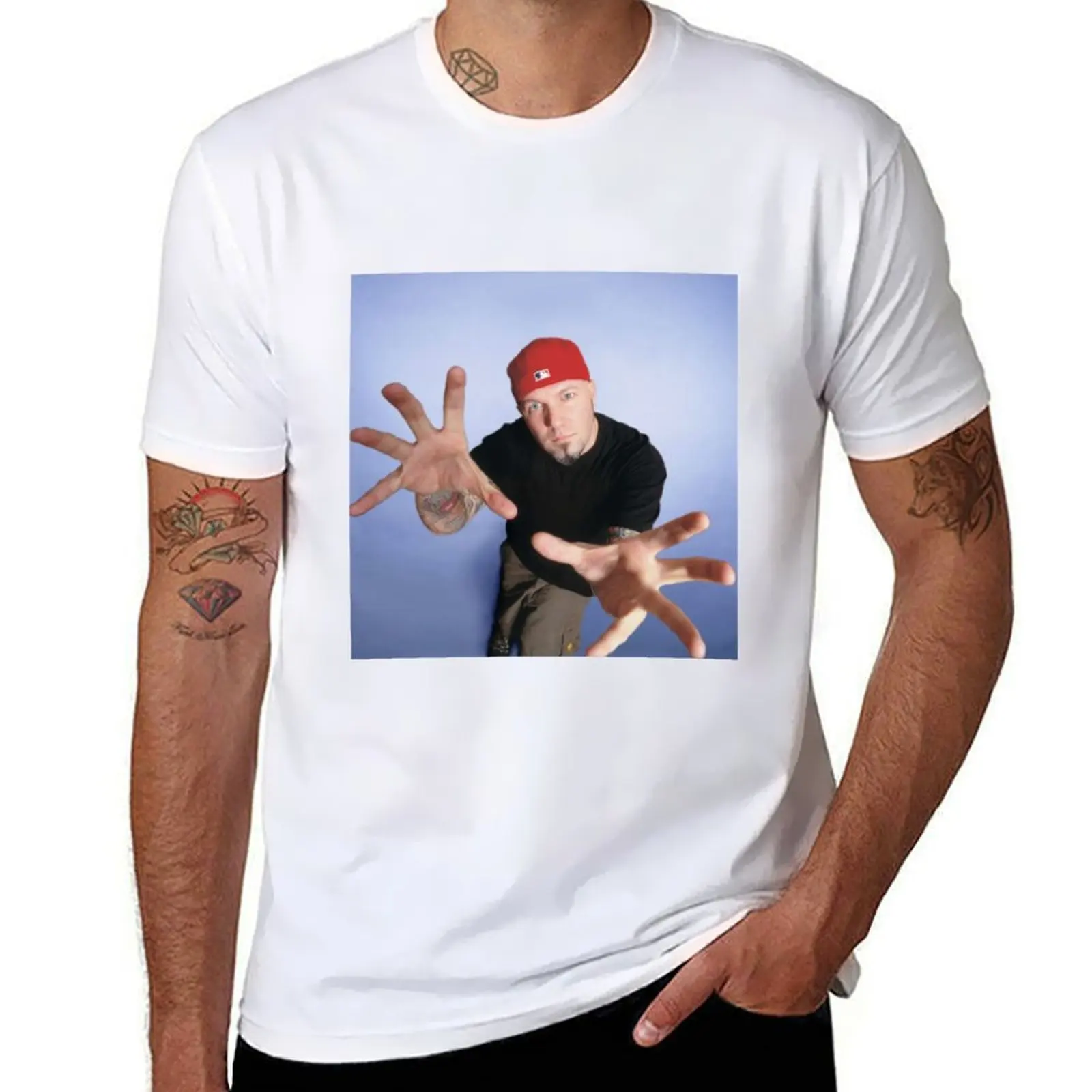 

Fred durst T-Shirt mens graphic t shirts cotton t shirts man 100% T-Shirt