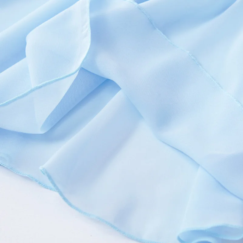 Kinderdanskleding Chiffon Rok Meisjesdans Ballet Rok Oefenkleding