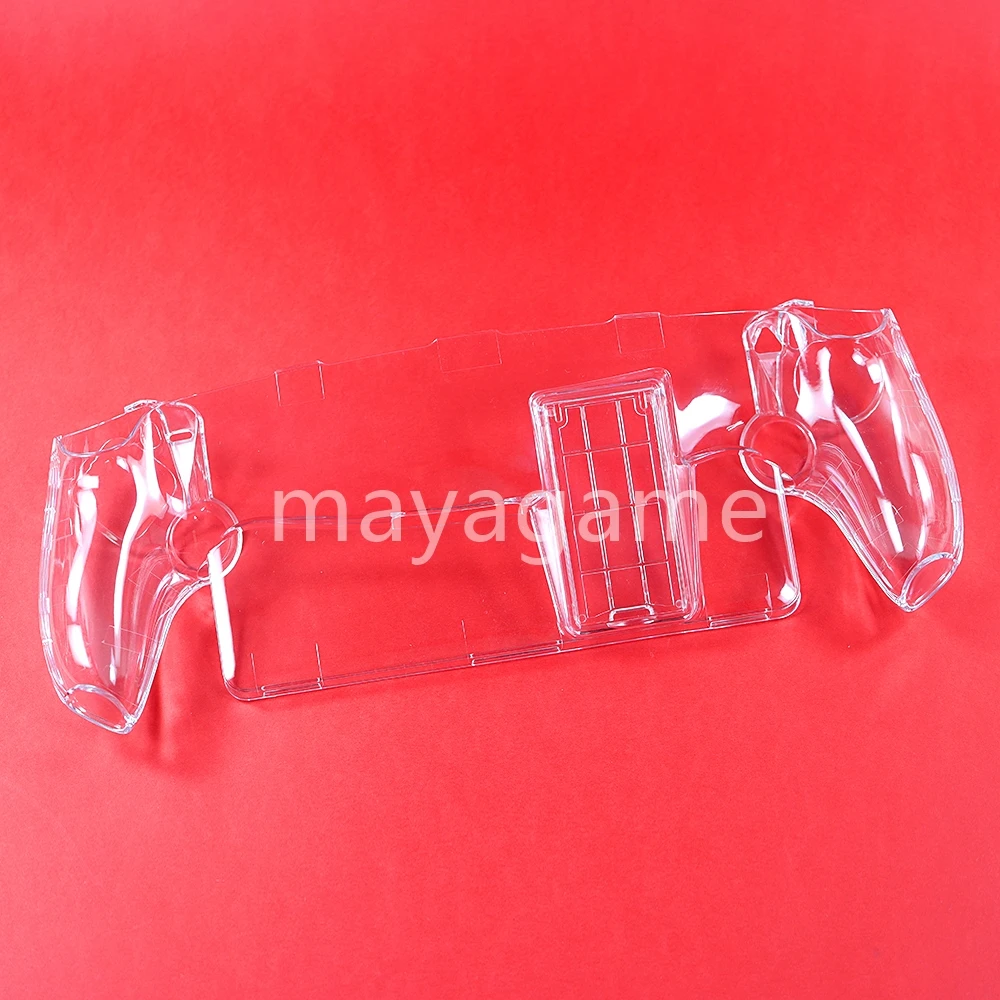 5 قطعة حافظة شفافة لوحدة تحكم بوابة PS5 حافظة حماية كريستالية صلبة ملحقات ألعاب شل