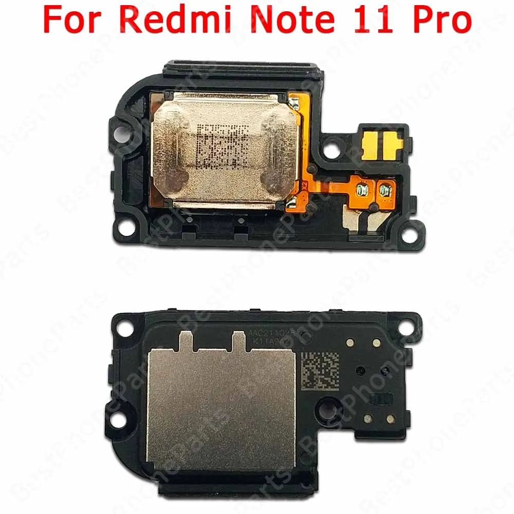 Loudspeaker For Xiaomi Redmi Note 11E 11S 10 10S 11 Pro + Plus 5G Loud Speaker Buzzer Ringer Sound Module Spare Parts