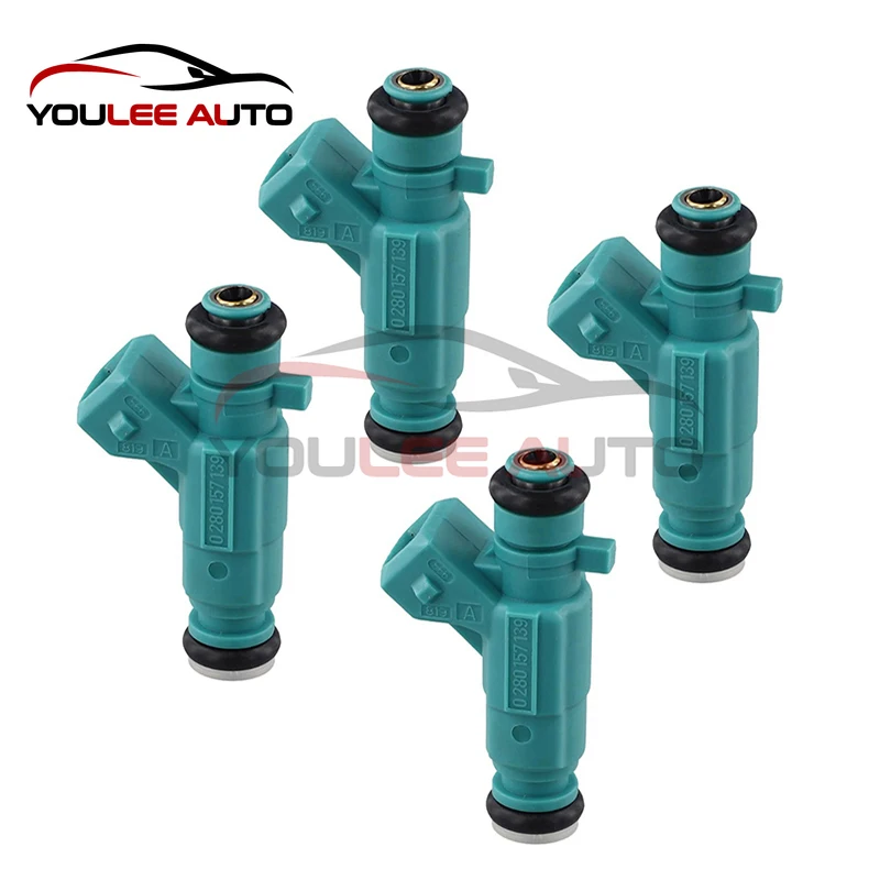 

4 шт. 0280157139 топливные форсунки для Ford Fiesta 1,5 Focus 1,6 KA 1,5 автомобильные аксессуары высокое качество