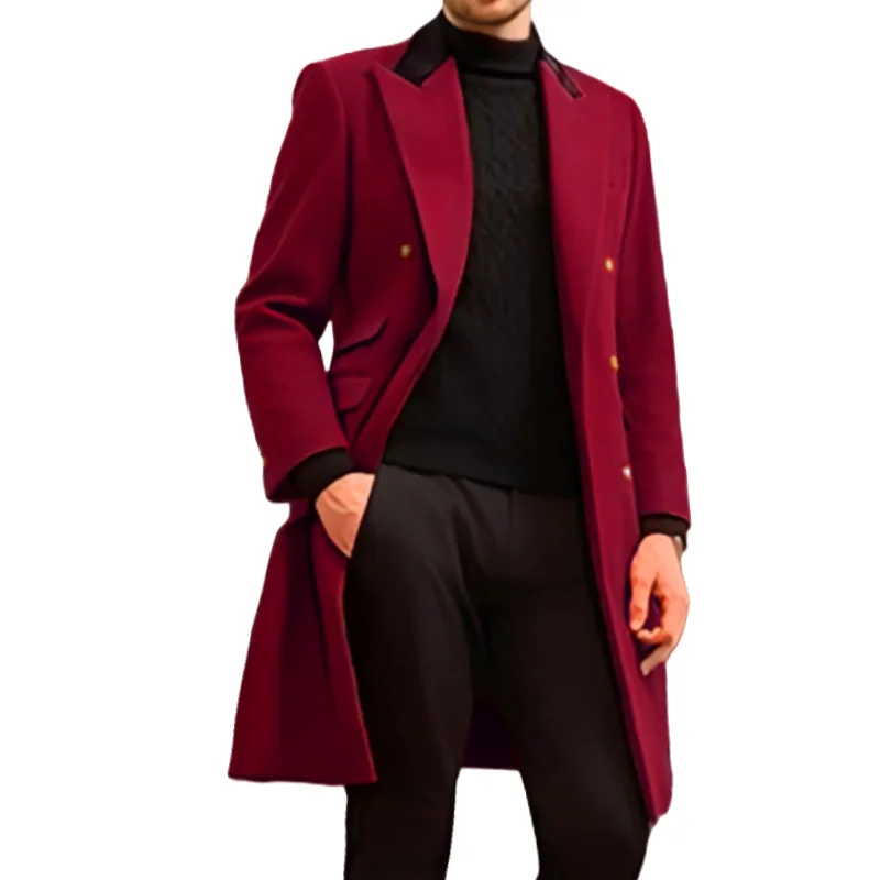 Coat Winter Jackets Warm Lining X-long