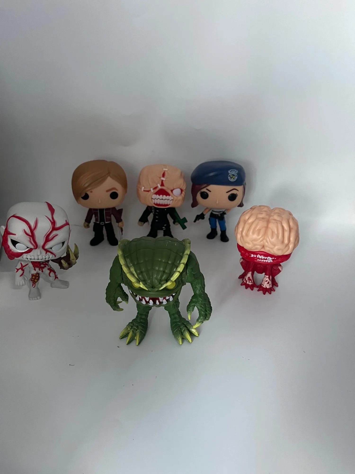 Resident Evil POP Actionfiguren, klassische Zombie-Monster-Charaktere, PVC-Modell, Tischdeko, Heimdekoration, Sammlerstück, Spielzeug, Geschenk.