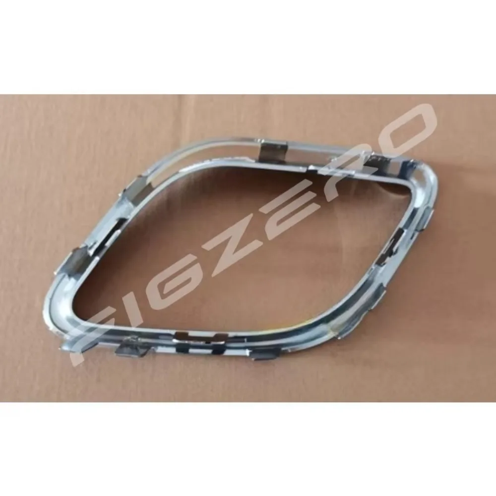 For Buick Envision S Left Right Plated Front Bumper Bar Fog Light Frame Inner Trim Strip Black Automobile Part