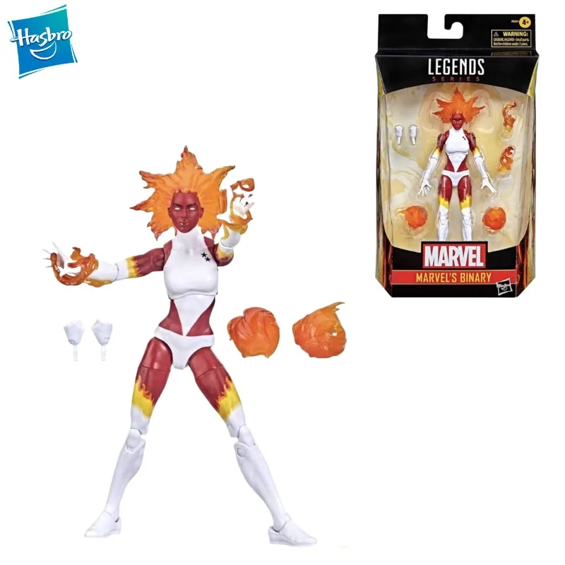 

Новая оригинальная фигурка Hasbro Marvel Legends Series MARVEL'S BINARY в подарок