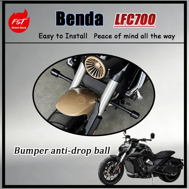 

FOR Benda LFC700 One-Piece Crash Bar Direct Bolt-On Vibration Damping Bumper Frame Guard Wear Resistant Anti-Fall for Vehicle