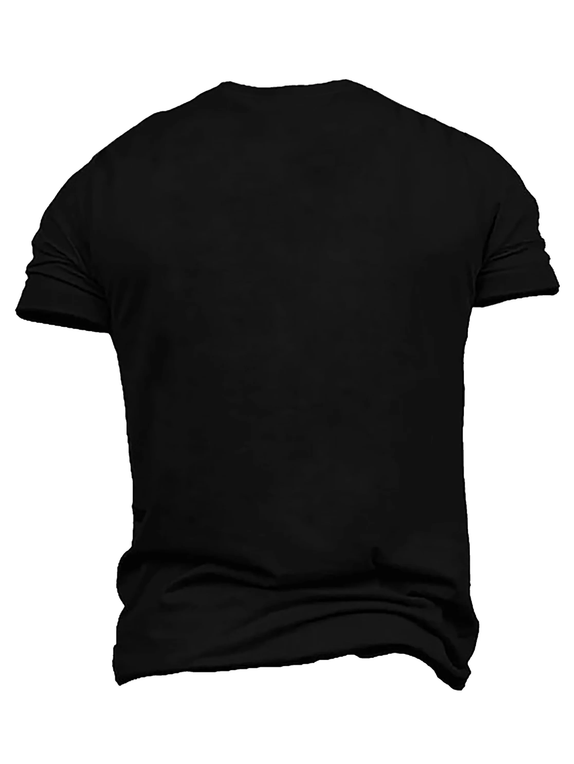 Plus Size Mr Bowie Crew Neck Tee - Breathable, Versatile, Short Sleeve T-Shirt for Summer Wear, Comfortable