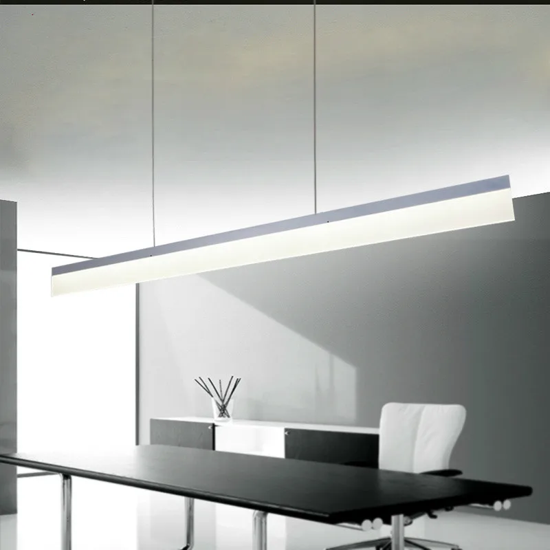 Modern LED Pendant Lights for Corridor Aisle Entrance Dining Room Living Room Long Strip Lamp Home Lighting Fixture