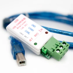 USB To CAN / RS232 TO CAN Serial Port Converter Adapter 232 CAN Bus Transfer Send / Receive DATA Communication Analysis