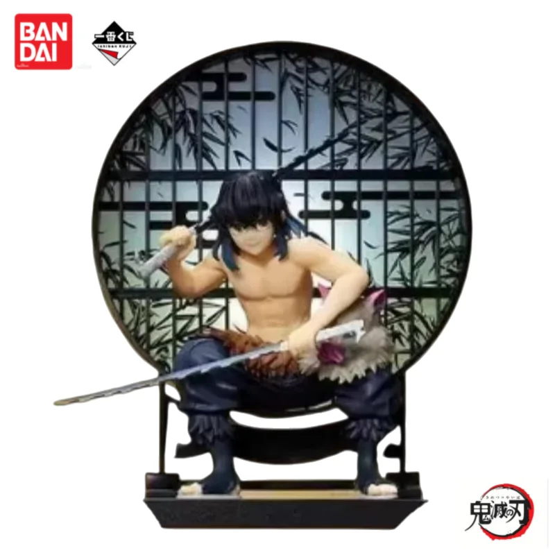 Original Auf Lager Bandai Ichiban Kuji Dämon Slayer Anime Merchandise Action Figur 100% Echte Ornamente Figur Urlaub Geschenke