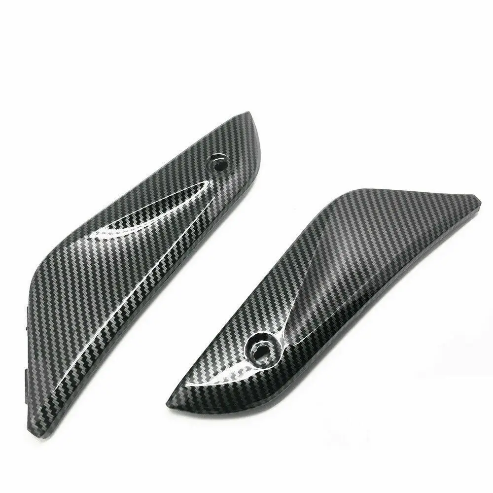 For HONDA CBR 1000RR 2004-2007 Motorcycle Accessories Tank Side Cover Trim Panel Fairing Hydro Dipped Carbon Fiber Finish