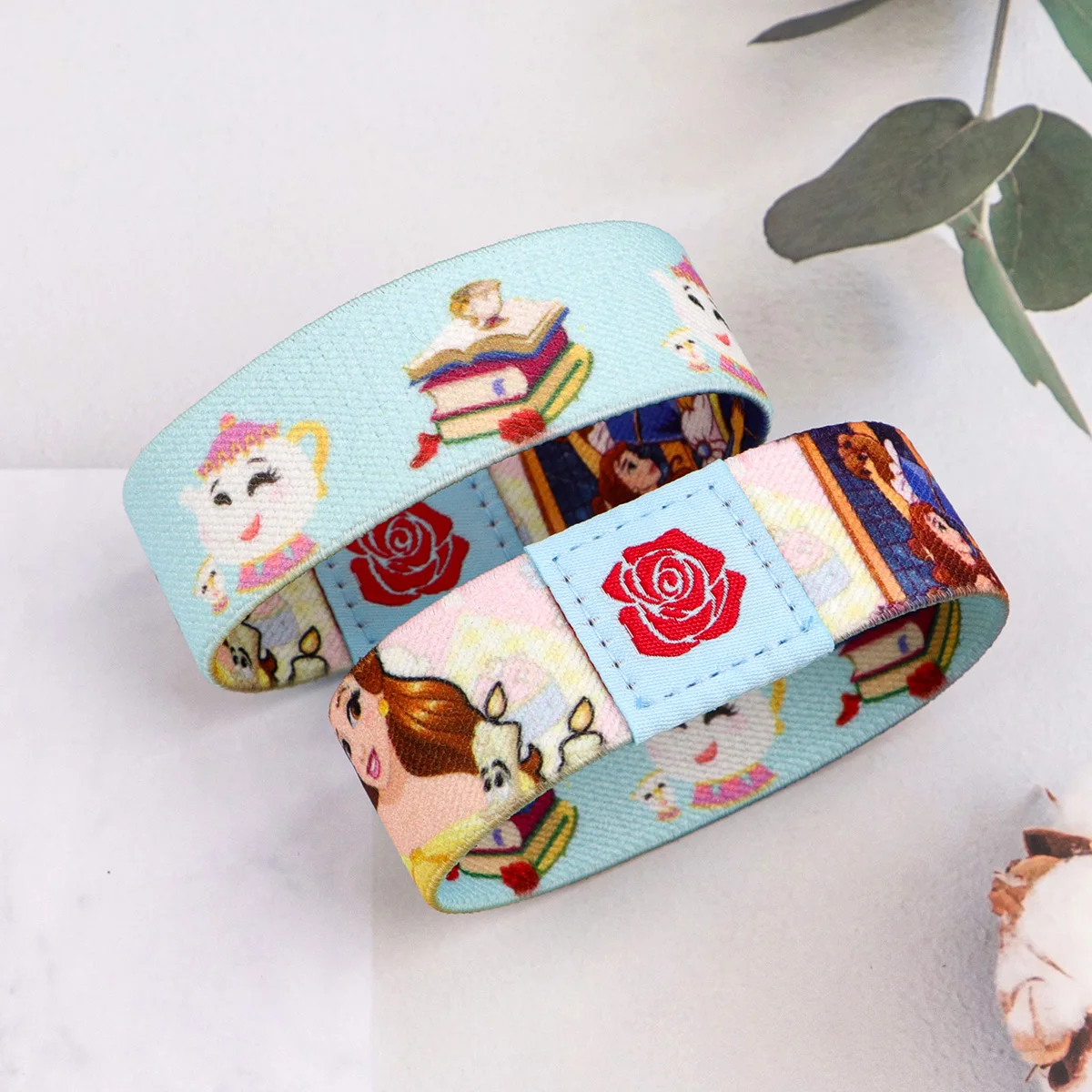 الكلاسيكية الكرتون الدب القماش تمتد معصمه سوار مرنة المعصم الفرقة الكفة سوار الرياضة عارضة الإسورة أصدقاء الهدايا #5