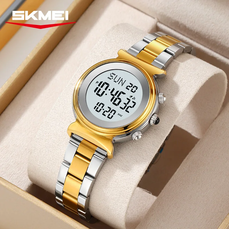 SKMEI 2408 Luxury Digital Watch for Women Elegant Waterproof  display picture 1