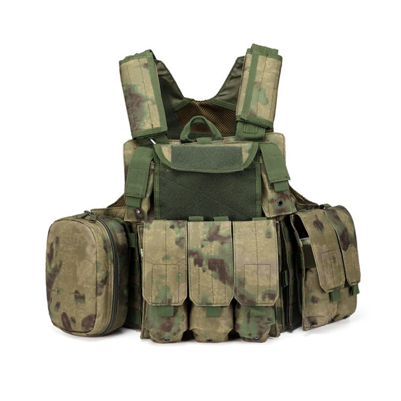 Airsoft Tactical Vest Molle Combat Assault Plate Carrier Tactical Vest CS Outdoor Clothing Hunting Paintball Vest