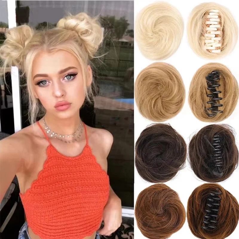 

Wig Ball Head Mini Grip Clip Package Natural Simulation Lazy Wig Ring Single Set