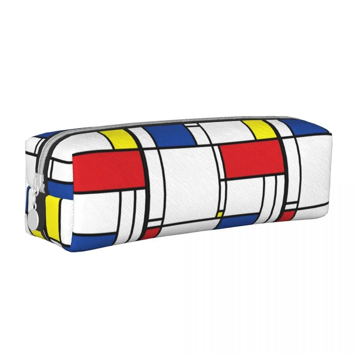 

Mondrian Minimalist De Stijl Modern Art Pencil Cases Pencilcases Pen Kids Big Capacity Bag School Supplies Gift Stationery